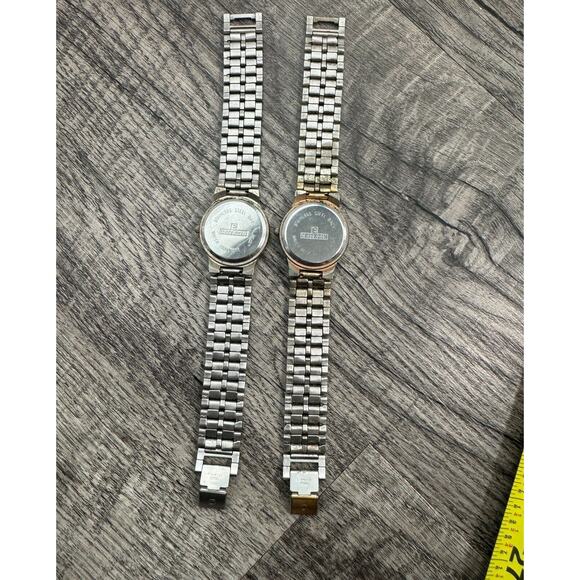 Rare Vintage Citizen Gold And Black Dial Watch Men’s Lot Of Two Embossed Glass - Picture 10 of 16